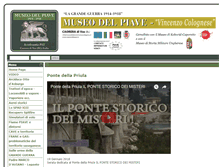 Tablet Screenshot of museodelpiavevincenzocolognese.it